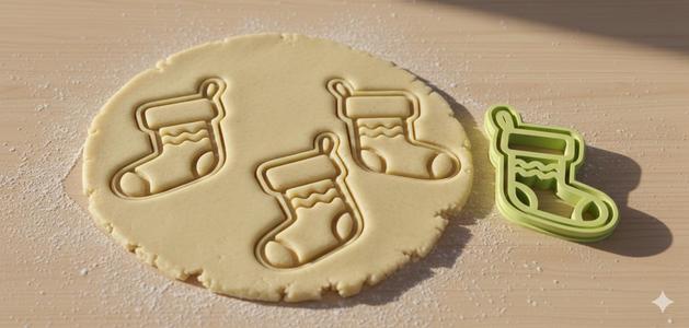 Christmas Stocking Cookie Cutter