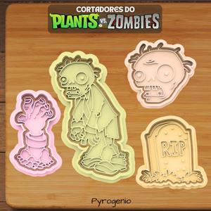 Plants vs. Zombies Cookie Cutter Kit (4 Pieces)