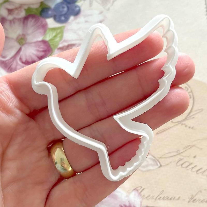 Dove Cookie cutter, Holy Spirit Cookie Cutter, 5 sizes, Christian Cross, Baptism, Cross Shape, First communion, Communion, Christian symbol, Dove, Holy spirit, Communio