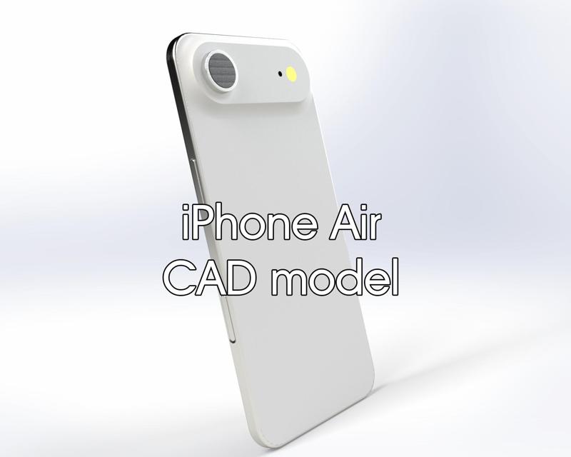iPhone Air CAD Model