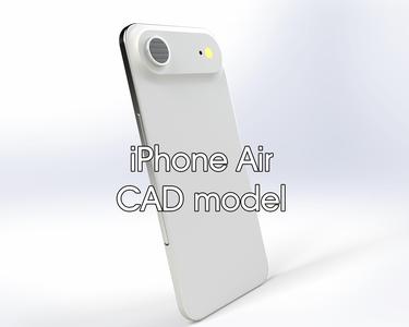 iPhone Air CAD Model