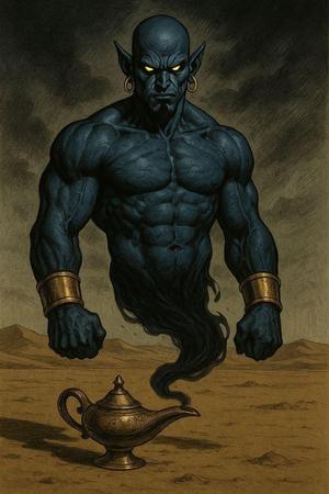 Genius of the lamp