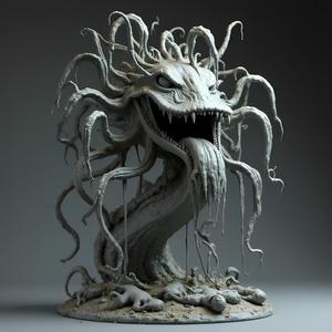 Vine Horror 28-32mm Fantasy Miniature
