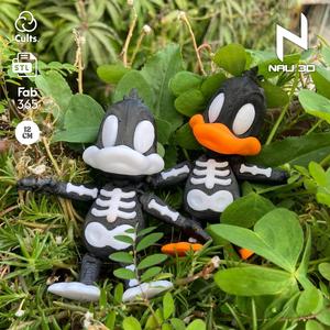 Flexi Duck Skeleton - Halloween Edition / Multiparts NO AMS