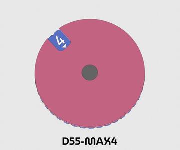 Life/Score Counter D55 : Max 4