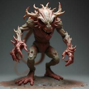 Feral Horror: 28-32mm Scale Fantasy Miniature