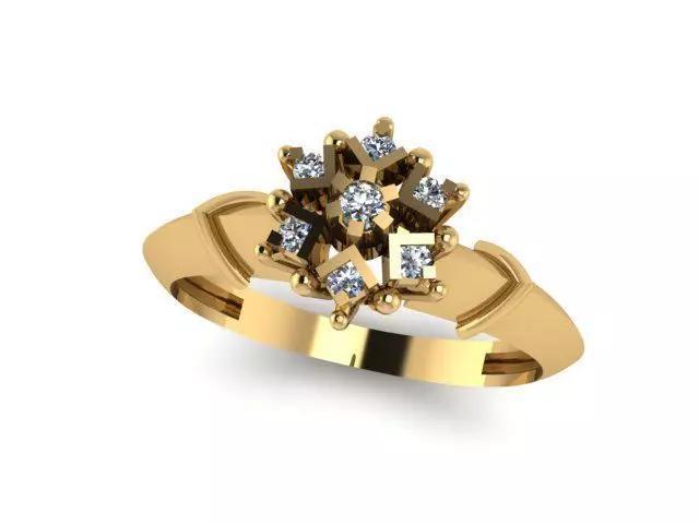 Bridal ring ready to print