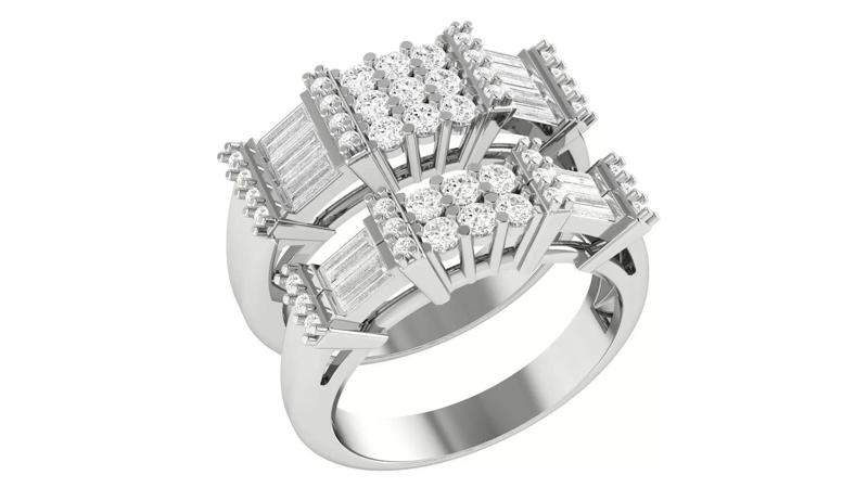 Bridal Set 3dm stl renders details