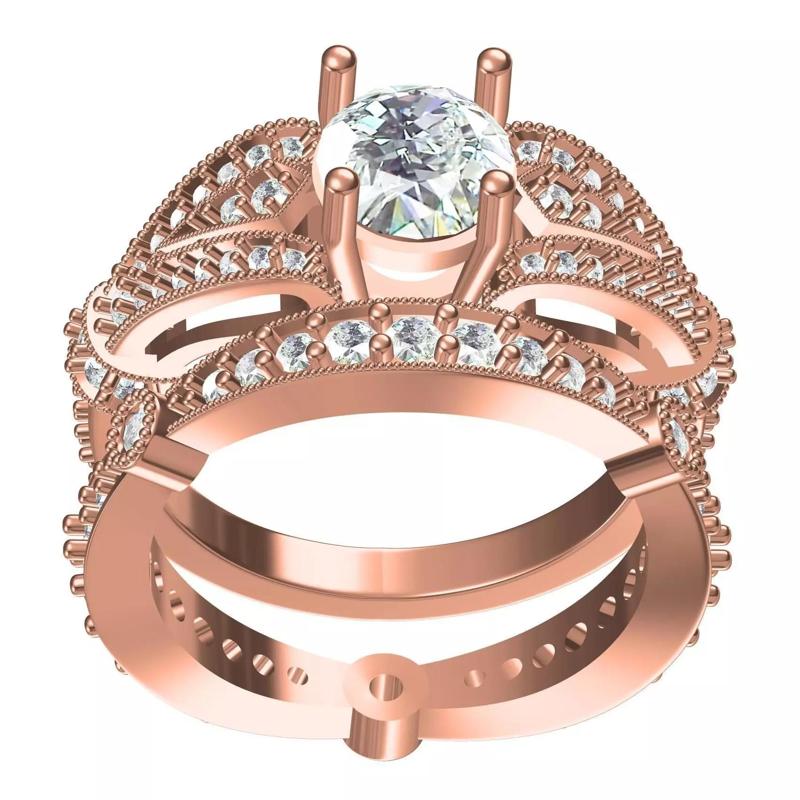 Beautiful Bridal Bands Set for Women