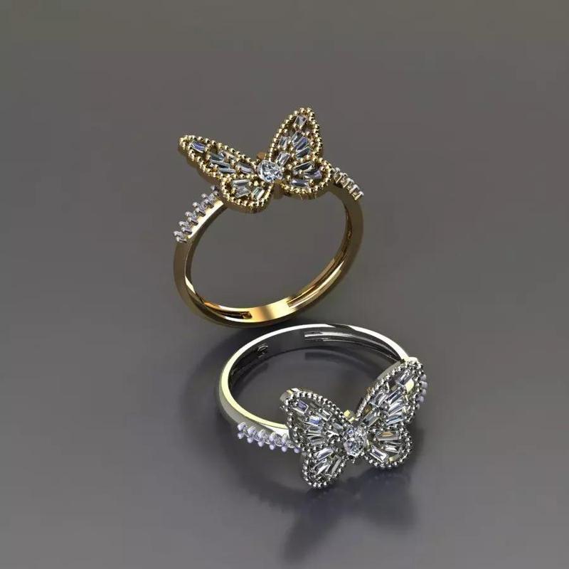 Butterfly ring