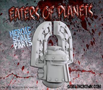 Eaters of Planets Plain Helm with skulls