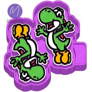 Yoshi Vent Clip Freshie STL Mold Housing
