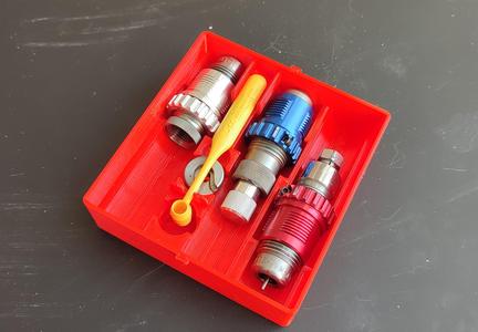 LEE 3-tool reloading box.