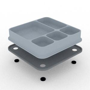 WORK ORGANIZER TRAYS