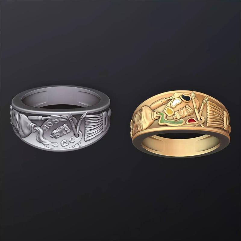 Painting Palette Ring