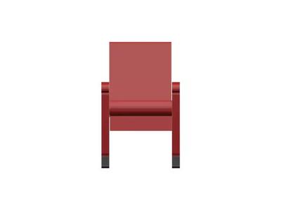 Theater Chair 3D Model