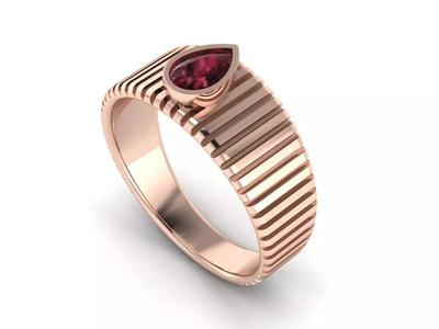 Pear ring
