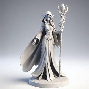 Elf Sorceress Miniature
