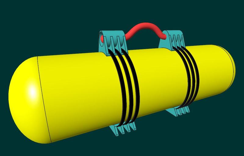 PCP 6L Air Receiver Holder