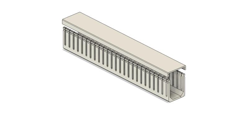Cable tray holder comb