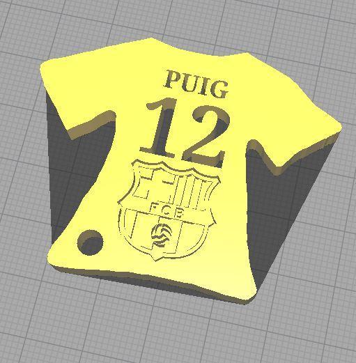 BARCELONA KEYRING - PUIG - 12 La Liga