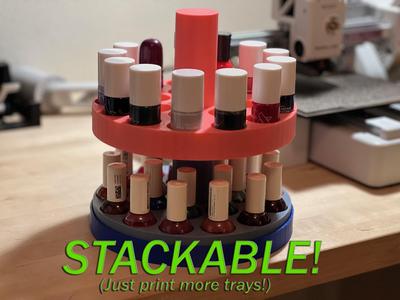 Fingernail Polish Carousel