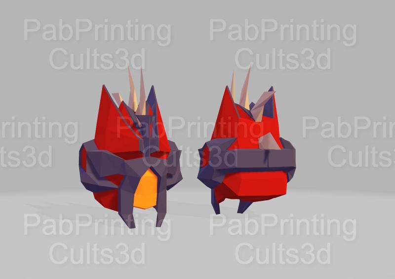 RUNESCAPE/OSRS - RED SLAYER HELM - PERSONAL USE