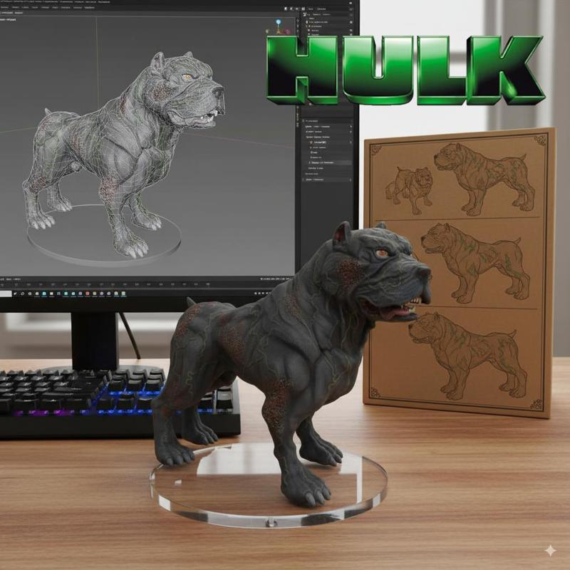 Gamma Dog Hulk 2003 movie _ Smokey