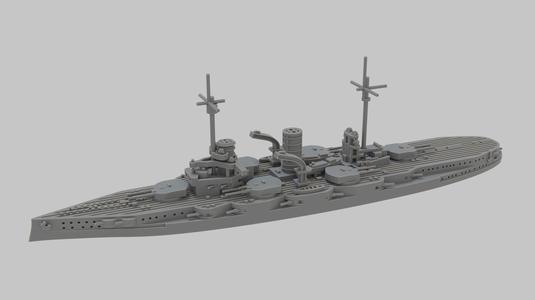 WW1 Nassau class Battleship