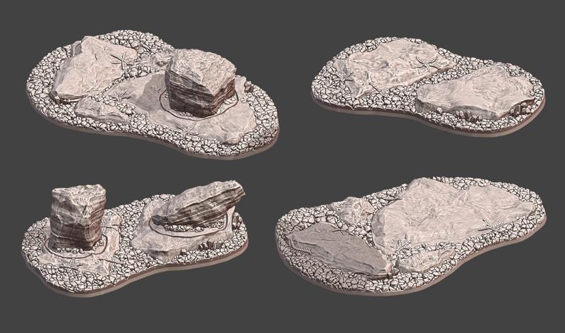 Shroudfall Terrain - Rubble [bundle]