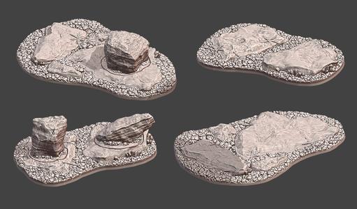 Shroudfall Terrain - Rubble [bundle]