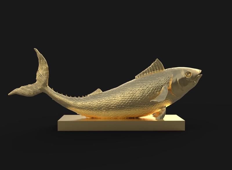 Fish 3d printable model