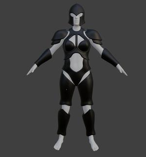 🌙 Nightingale Female Armor Set