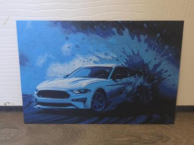 Mustang splash effect- hueforge