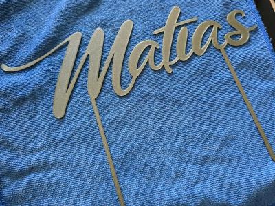 Topper cake Matias