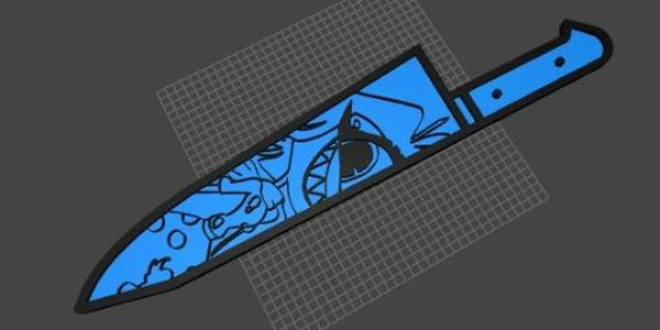 Hazbin Hotel knife Niffty