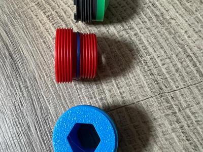 Water aerator reducer M18x1 Male to M22x1 Male