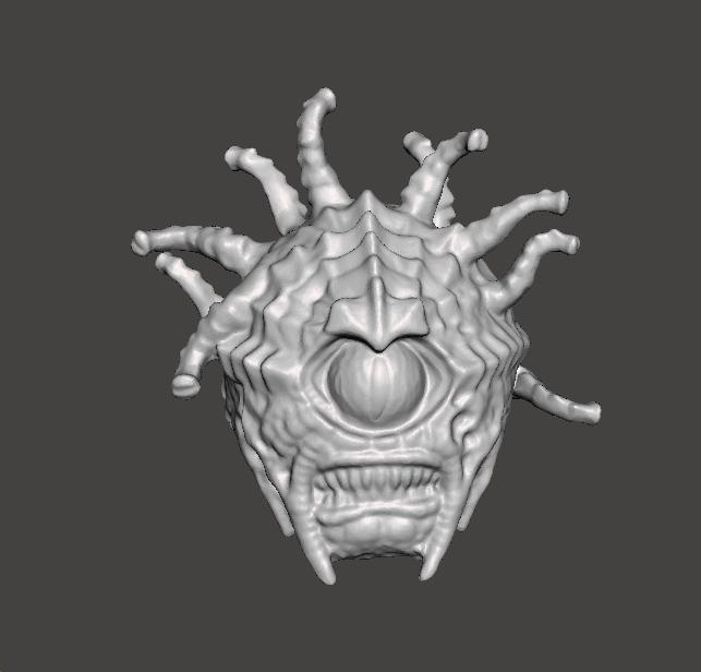 FLAME BEHOLDER MINIATURE MODEL FANTASY OR SCIFI GAMES RPG DND