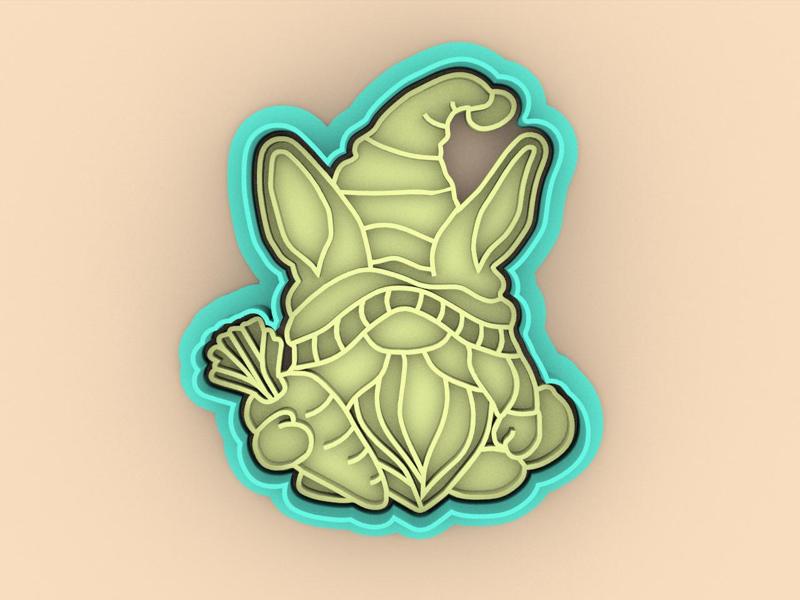 COOKIE CUTTER EASTER GNOME - COOKIE CUTTER COOKIE CUTTER EASTER GNOME