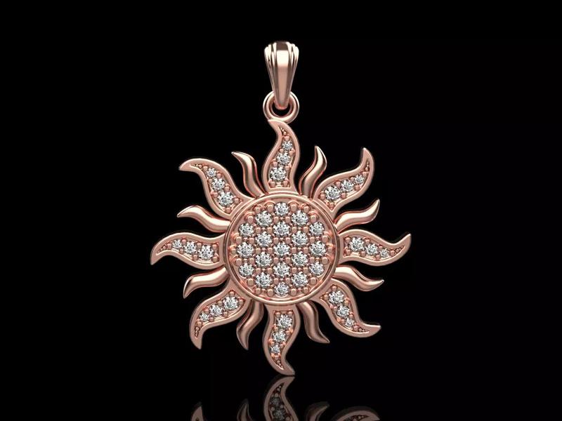 Sun pendant