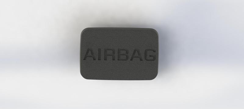 GMC Terrain 2017-2021 Airbag Pillar Trim Cap Cover. OEM Number 84465182 23306518