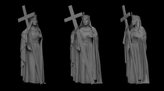 Saint Helen of Constantinople for CNC