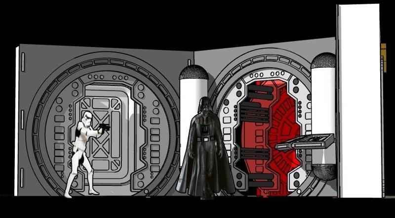 Star Wars Tantive IV Diorama