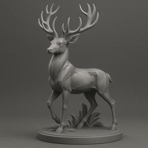 Realistic deer