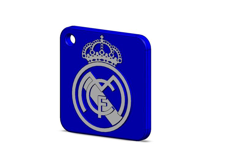 Real Madrid Keychain