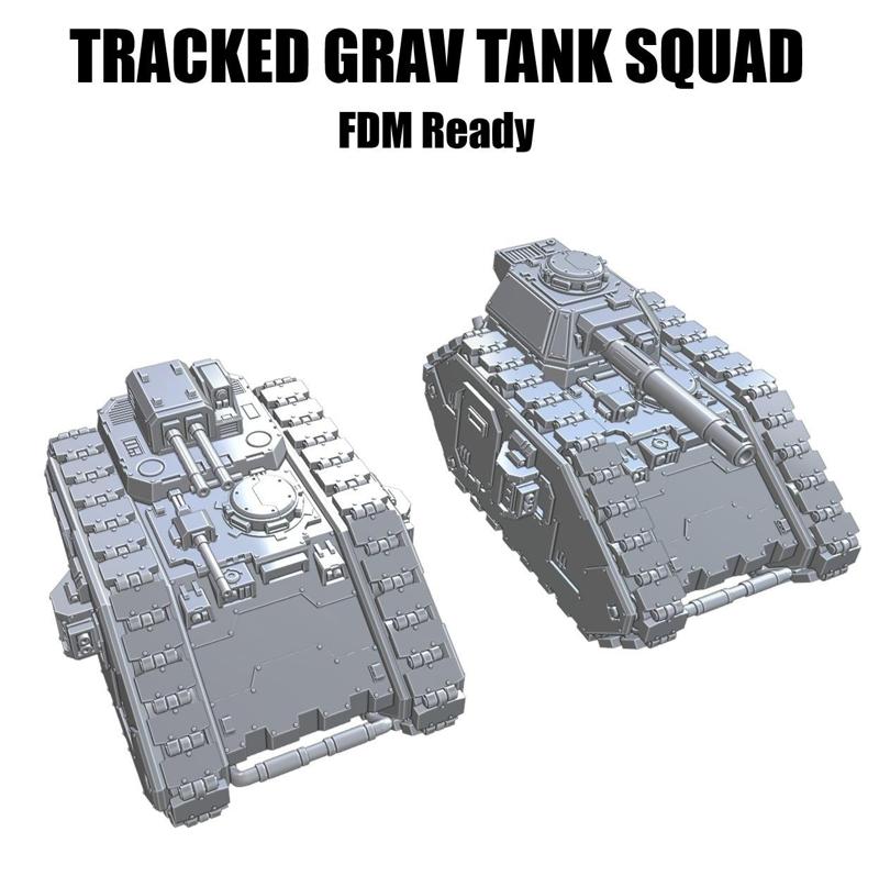 Tracked Grav Tank Squad