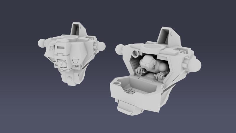 Space Fish Suit Interior