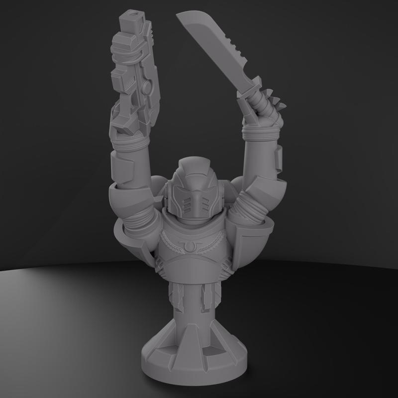 SUPPORTLESS ULTRAMARINE BUST