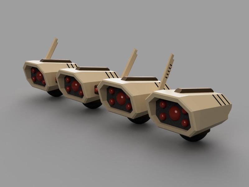 Tau Battle suit head