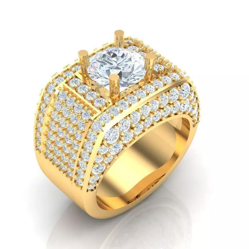 Diamond Man Ring Jewelry 1MR005